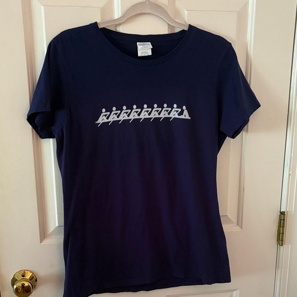 Navy Blue Graphic T-Shirt